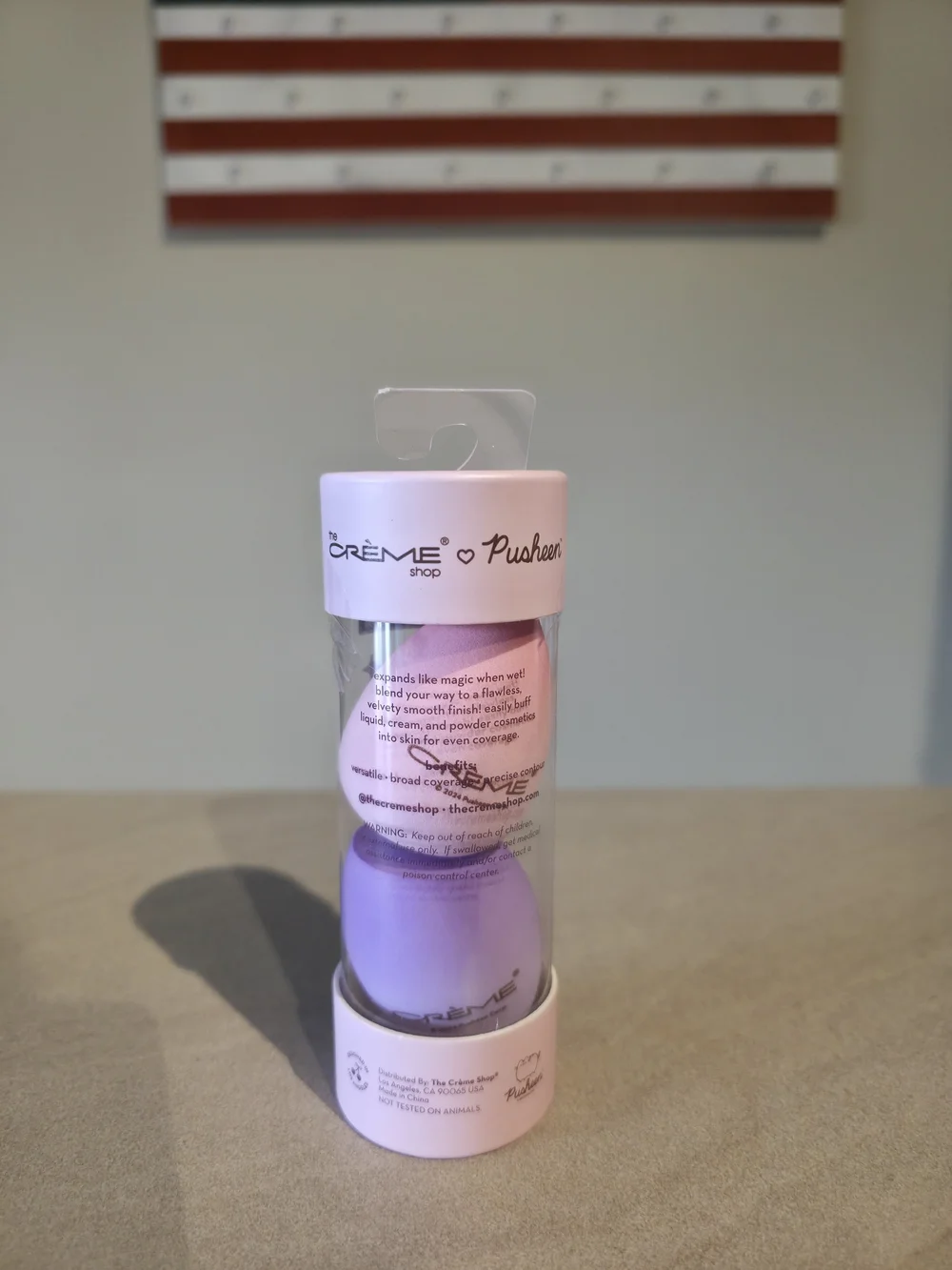 Crème Shop Pusheen Limited Edition Pink & Purple Beauty Sponge Duo